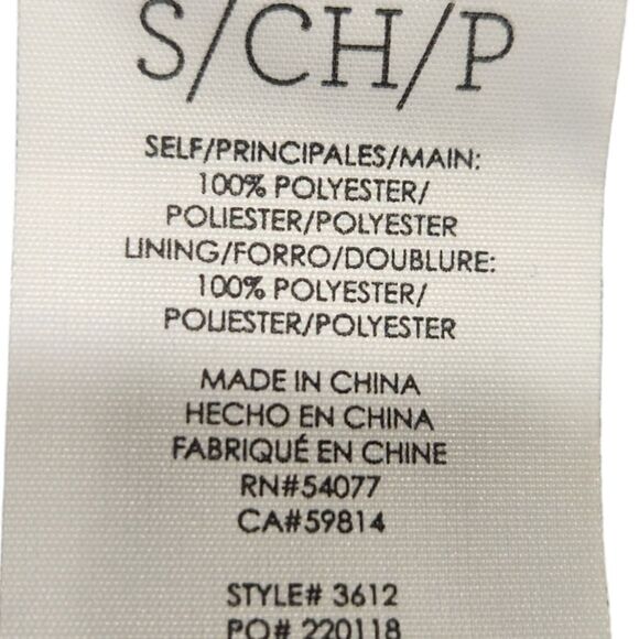 CAbi Top Flutter Blouse Ruffle Sleeveless Cheetah Animal Print Black Cream S - Picture 12 of 16